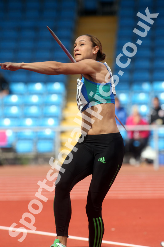 Jessica Ennis City of Sheffield), javelin, Northern Championships, Sport City Manchester